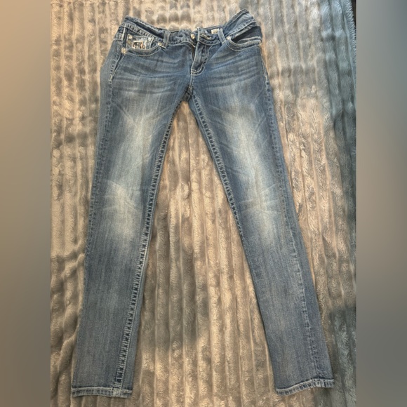 Miss Me Size 30 Skinny Jeans Light Wash - Picture 4 of 6